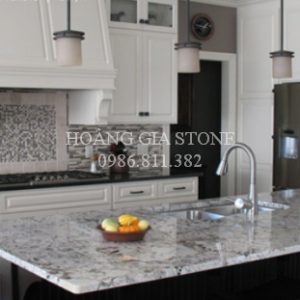 Đá granite Blue Diamond ốp bàn quầy bar