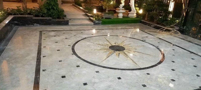 Đá Marble Calacatta Grey lát sàn lát nền